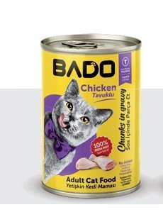 BADO 400 GR YAVRU KEDİ MAMASI TAVUK ETLİ*12