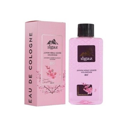 ILGAZ KOLONYA 400 ML JAPON KİRAZI KUTULU*12