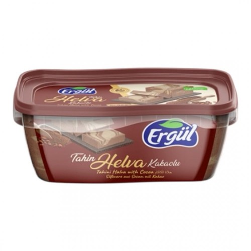 ERGÜL 300 GR KAKAOLU TAHİN HELVASI*12 PVC