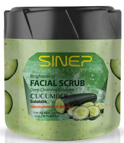 SINEP (14270) 400 ML FACE & BODY CUCUMBER PEELING*24