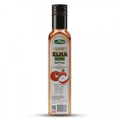 ASYA VİTAL 500 GR ELMA SİRKESİ*12