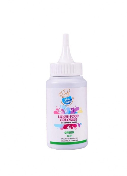 BLUE BEAD 150 ML COLORANT ALIMENTAIRE LIQUIDE VERT*12