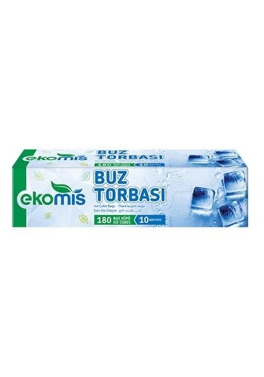 EKOMIS SELF-LOCKING ICE BAG 10*24