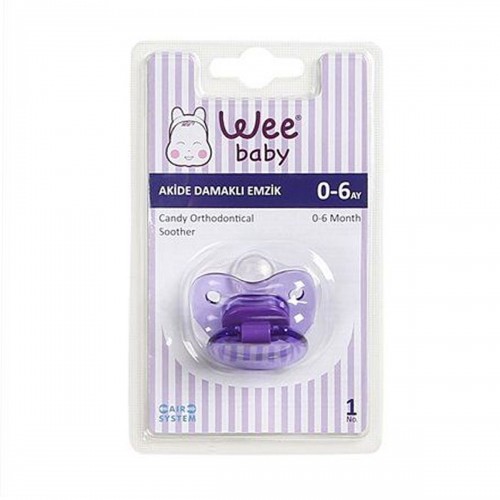WEE BABY TETINE ORTHODONTIQUE CANDY NO:1*24