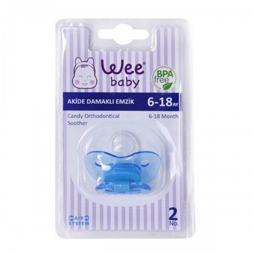 WEE BABY CANDY ORTHODONTICAL SOOTHER NO:2*1