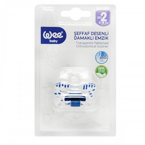 WEE BABY TETİNE ORTHODONTIQUE À MOTIFS NO:2*24