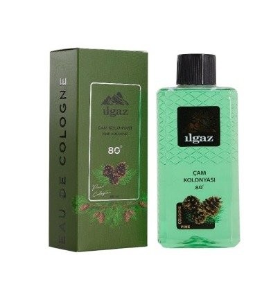 ILGAZ KOLONYA 400 ML ÇAM KUTULU*12