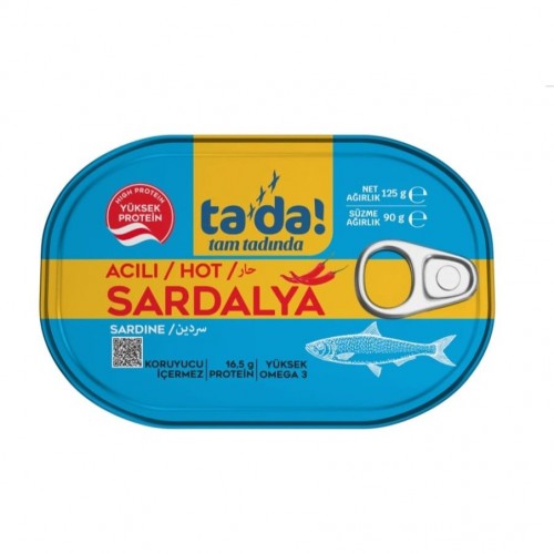 TADA 125 GR SPICY SARDINE*12