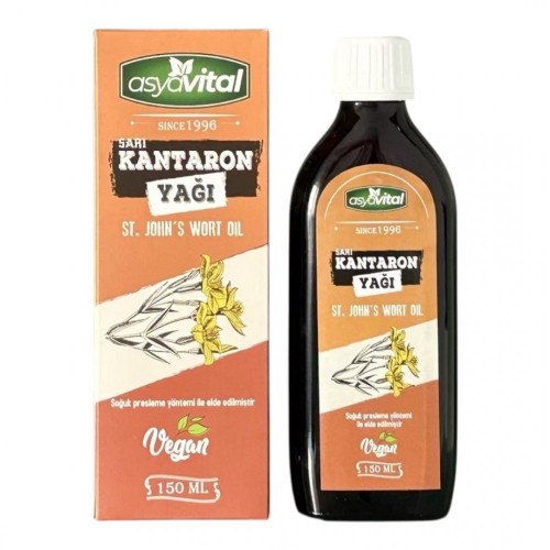ASYA VİTAL 150 ML SARI KANTARON YAĞI*18