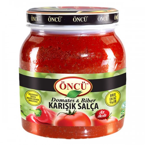 ÖNCÜ KARIŞIK SALÇA 1600 GR.*6