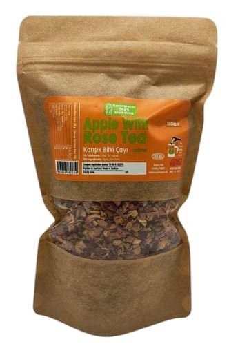 ALYA 150 GR KRAFT GÜLLÜ ELMA ÇAYI*24