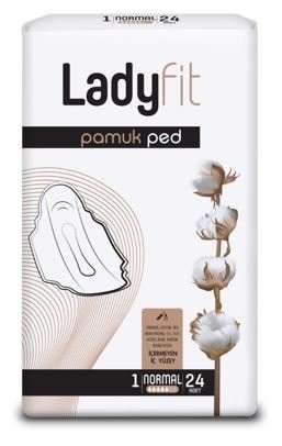 LADYFIT COTTON PAD SUPER NORMAL 24 PCS*12