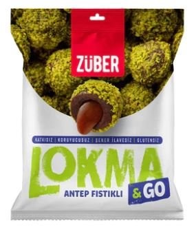 ZÜBER Hİ PROTEİN LOKMA GO 32 GR A.FISTIKLI*16