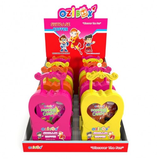 OZIBOX SUITCASE WITH EXPLODING CANDY*10