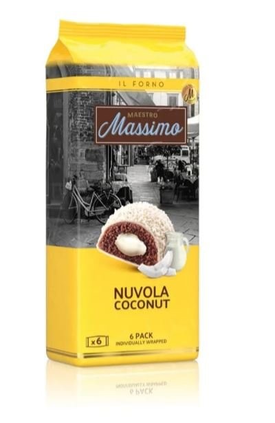 MASSİMO 45GRX6 LI MP SNOW CAKE HİNDİSTAN CEVİZLİ*6