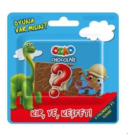 ŞÖLEN OZMO CHOCOLATE 30 GR*20