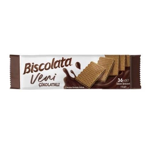 ŞÖLEN BİSCOLATA VENİ ÇİKOLATA GOFRET 110 GR*24