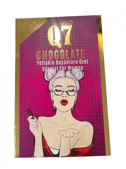 ENERGY GOLD Q7 WOMEN ÇİKOLATA 25 GR*12