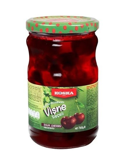 KOSKA EKSTRA GELENEKSEL VİŞNE REÇELİ 760GR*6