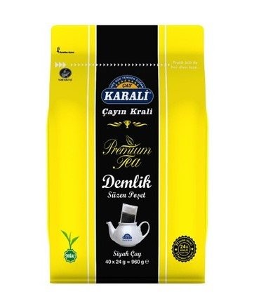 KARALİ ÇAY PREMIUM DEMLİK POŞET 40*24GR(960)*12