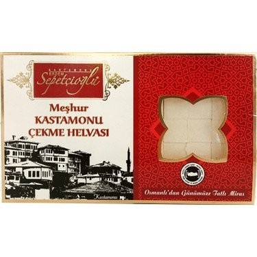 SEPETÇİOĞLU SADE ÇEKME HELVA 180 GR*24