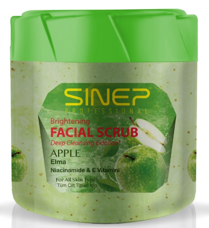 SINEP (14263) 400 ML FACE & BODY APPLE PEELING*24