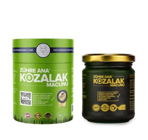 ZÜHRE ANA 240GR YEŞİL KOZALAK MACUNU*30