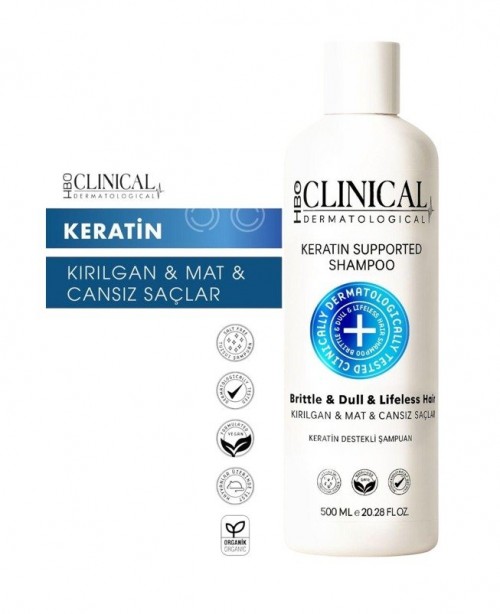 HBO CLINICAL 500 ML ŞAMP.KERATİN*15