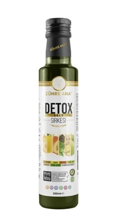 ZÜHRE ANA 250ML DETOX SİRKESİ DOĞAL FERMATASYON*20