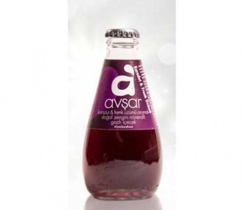 AVŞAR MEYVELİ SODA 200 ML KARADUT & FRENK ÜZÜMÜ*24