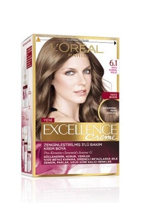 LOREAL EXCELLENCE (6.1)KÜLLÜ AÇIK KAHVE*1