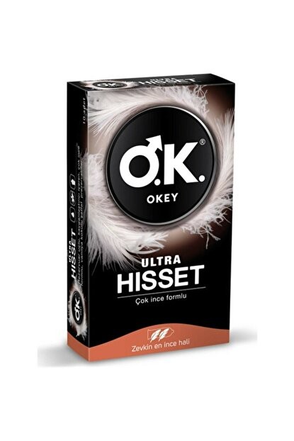 OKEY LÜX PREZERVATİF ULTRA HİSSET*1