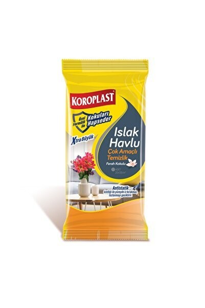 KOROPLAST ÇOK AMAÇLI ISLAK HAVLU 30 LU*12