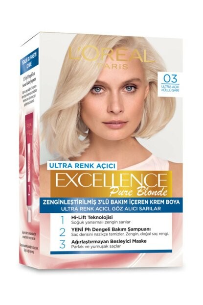 LOREAL EXCELLENCE (03 )ULTRA AÇIK KÜLLÜ SARI*1