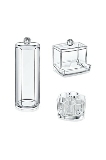 AK 504 ENSEMBLE D'ORGANISATEUR DE MAQUILLAGE 3PCS * 1