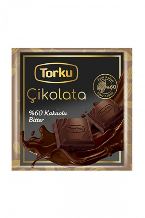 توركو 60٪ شوكولاتة بيتر مغلف 65 غرام * 6