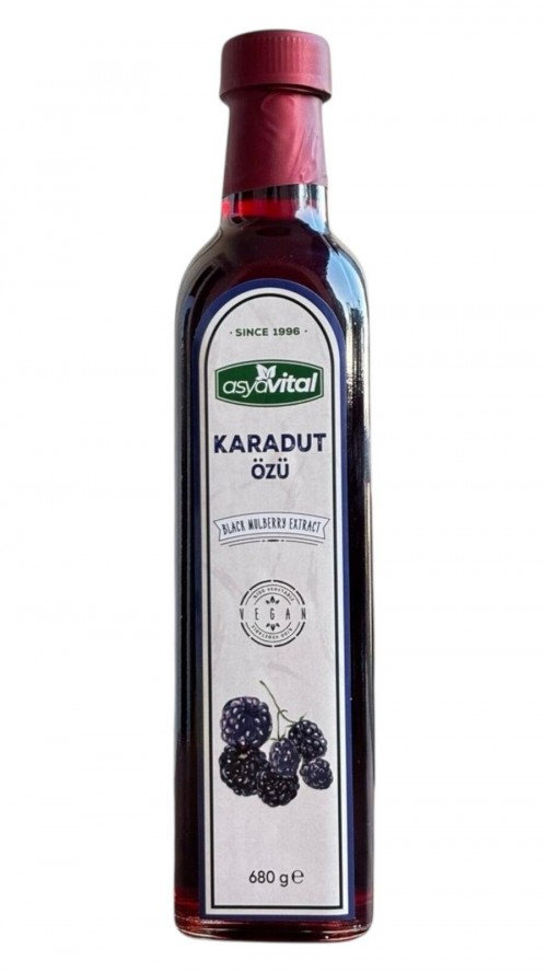ASYA VİTAL 680 GR KARADUT PEKMEZ ÖZÜ*12