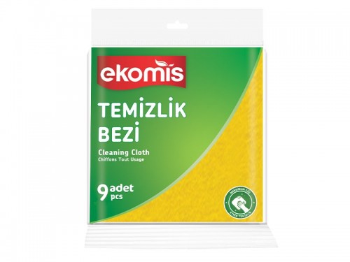 EKOMİS TEMİZLİK BEZİ 9'LU*24