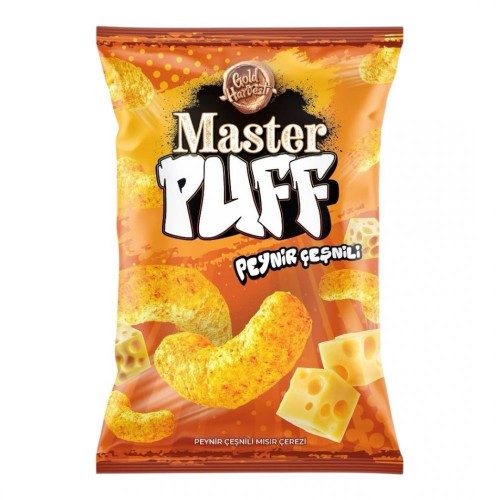MASTER PUFF PEYNİR ÇEŞ.MISIR ÇEREZİ 90 GR*16