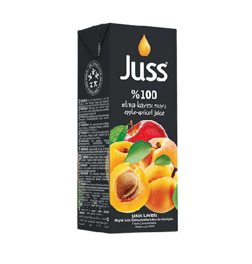 JUSS SLIM 200 ML 100% POMME ABRICOT*27