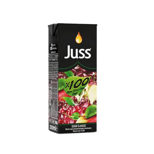 JUSS SLIM 200 ML 100% APPLE CHERRY*27