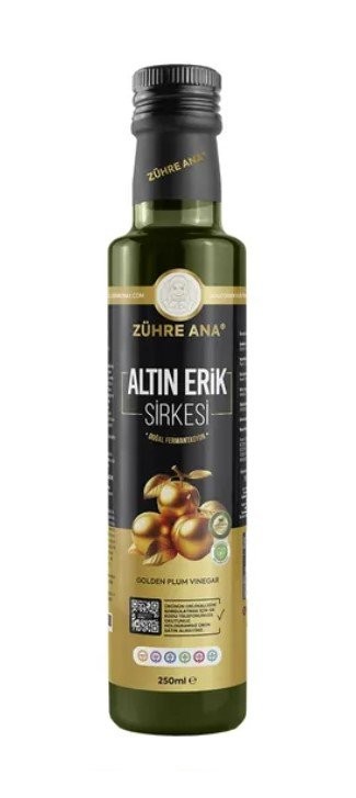ZÜHRE ANA 250ML ALTIN ERİK SİRKESİ*20