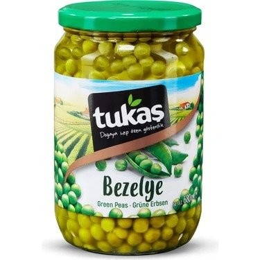 TUKAŞ 680 GR BEZELYE KONSERVESİ CAM*12