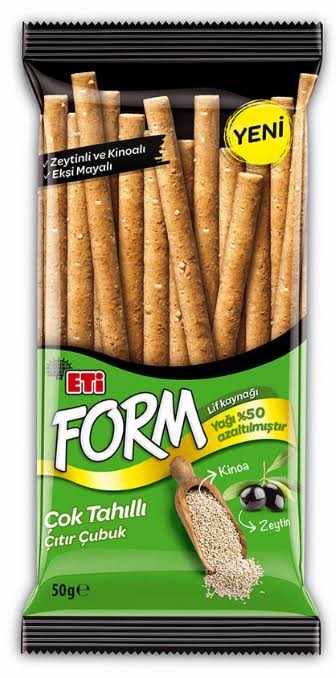 ETİ FORM OLİVE&QUİNOA AND OREGANO STİX 50GR *24