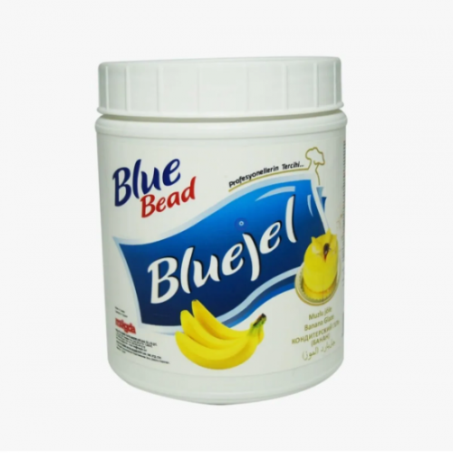BLUE BEAD 1 KG COLD JELLY BANANA FLAVOR*12