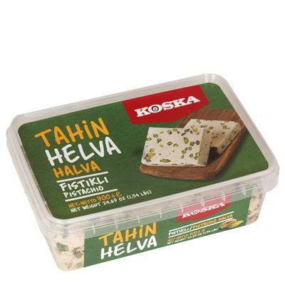 KOSKA 700 GR HALVA WITH PISTACHIO * 12