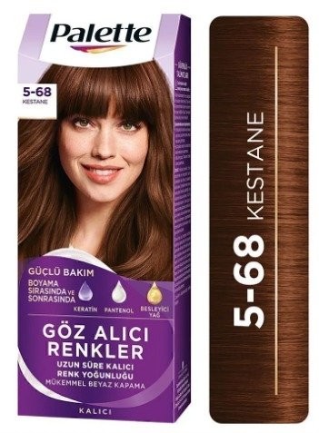 PALETTE ICC (5-68) KESTANE*10