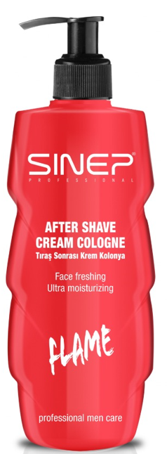 SINEP (14257) 400 ML AFTER SHAVE CREAM FLAME*24