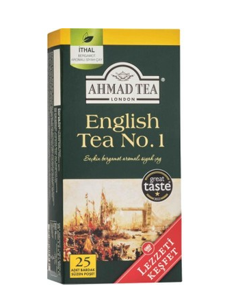 AHMAD TEA BARDAK POŞET ÇAY 25'Lİ ENG.NO1*12 (1703)