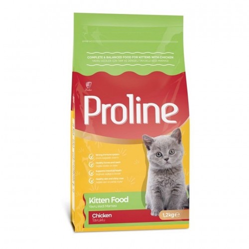 PROLİNE KEDİ MAMASI 1,2 KG KITTEN YAVRU*14